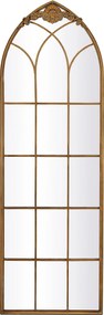 Tükör Arany Dekoratív Ablak Típus Gótikus Ablak Íves 156 cm