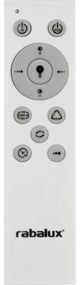 Rabalux - LED RGB Dimmelhető mennyezeti lámpa LED/40W/230V + távirányító 3000-6000K