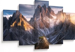 Kép - Hegyi panoráma (150x105 cm)
