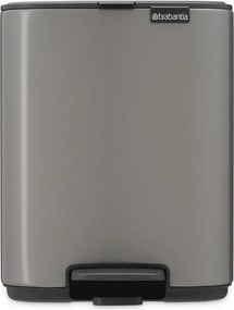 Szürke acél pedálos szemetes 7 l Bo – Brabantia