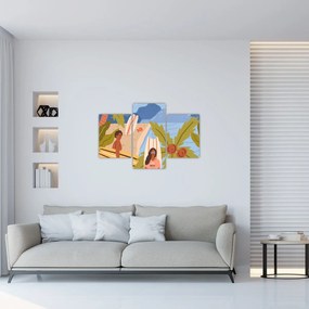 Kép - Élvezd az életed (90x60 cm)