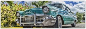 Poszterek 200x66 Kubai autó