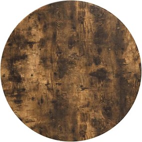 vidaXL Asztallap Füstölt tölgy 70 x 70 x 1,5 cm Faanyag