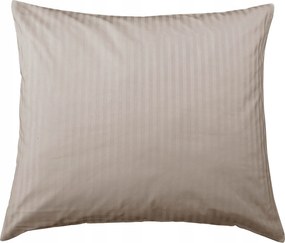 Damaszt pamut-szatén párnahuzat 70x80 taupe