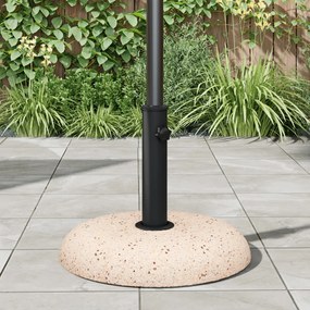 Napernyő alap 37/42/52/58 mm-es oszlopokhoz, Sárga beton, 20 kg