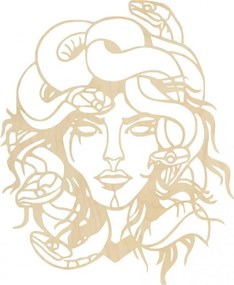 A kép a falon msdúza nő - MEDUSA GORGONA
