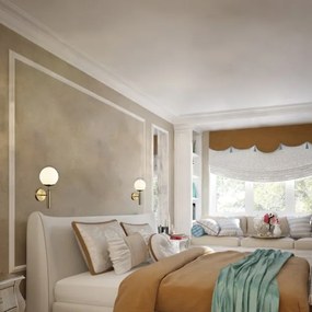 Rabalux 5351 - Fali lámpa DIVINA 1xE14/9W/230V