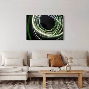 Kép zöld vonalak (90x60 cm)