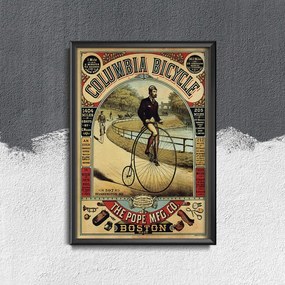 Plakát poszter Plakát poszter Columbia kerékpár poszter