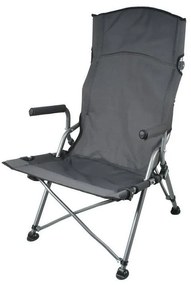 Összecsukható kempingszék szürke