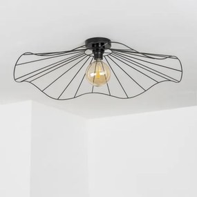 Brilagi - LED felületre szerelhető csillár CERIA WIRE 1xE27/40W/230V Ø80 cm fekete