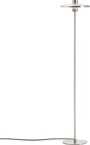 Ezüstszínű állólámpa fém búrával (magasság 130 cm) Nuvira – Kave Home