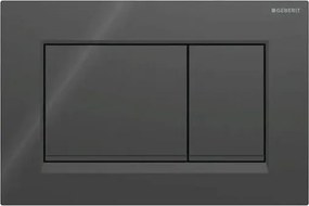 Geberit 115.883.DW.1 - Sigma30 öblítő nyomólap 24,6x16,4 cm fekete