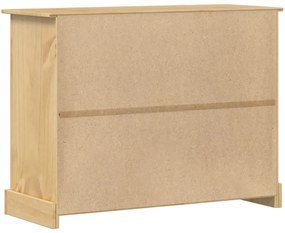 Corona tömör fenyőfa komód 112x48x91 cm