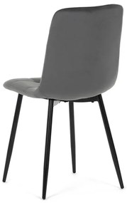 Szürke Bársony Étkezőszék. CT-281 GREY4