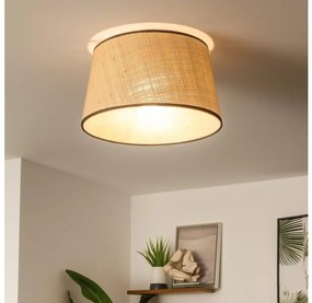 Brilagi - LED felületre szerelhető csillár CERIA 1xE27/40W/230V átm. 35 cm bézs