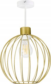 FĂŒggĆ lĂĄmpa fix mennyezeti csillĂĄr huzal arany