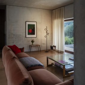 Ideal Lux - LED Állólámpa PERLAGE 4xG9/3W/230V fekete/füstös