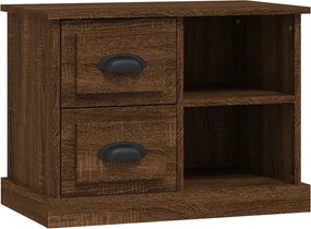 vidaXL barna tölgy éjjeliszekrény 60x35,5x45 cm