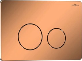 Mexen Tex 06 öblítőgomb rozsdamentes acél, fényes rózsaarany - 6106-09