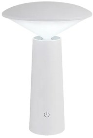Rabalux 77146 -LED Dimmelhető újratölthető érintőképernyős asztali lámpa POLPERRO LED/3W/3,7V 1200mAh fehér