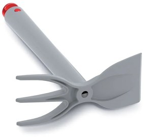 Kerti kapa, 30,9 cm, ABS műanyag, szürke