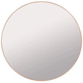 Fali tükör tömörfa kerettel ø 110 cm Miro – Blomus