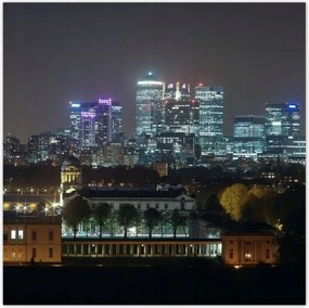 Poszterek 100x100 London éjszaka