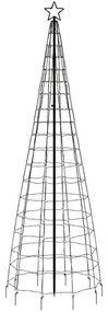 kék LED karácsonyfa tüskékkel 570 LED 300 cm