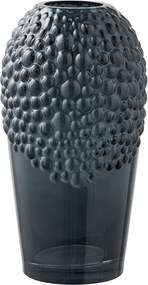Sötétszürke üveg váza (magasság 25 cm) – House Nordic