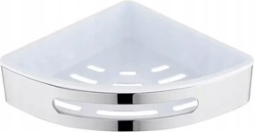 Kosár fürdőszoba sarokpolc króm zuhany