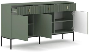 Komód Matt Zöld Színben. MAGGIORE MA03 3D3S