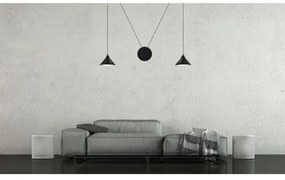 Csillár zsinóron ABRAMO 2xE27/15W/230V fekete