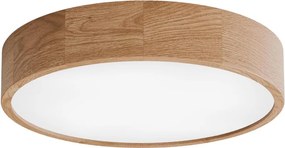 Mennyezeti lámpatest CLEO érzékelővel, 4xE27/24W/230V, átm. 47,5 cm, tölgy