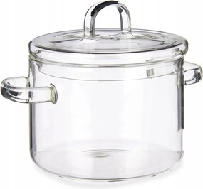 Hőálló Edény Sütőedény üveg 1l