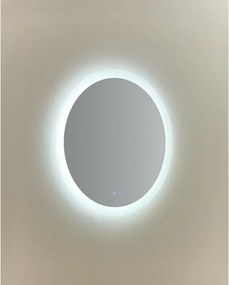 Fali tükör világítással ø 60 cm Mervi – Kave Home