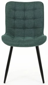 Zöld Szövet Étkezőszék. HC-462 GRN2