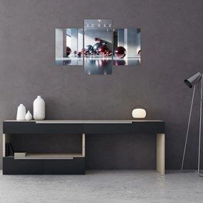 Kép - 3D tér gömbökkel II. (90x60 cm)