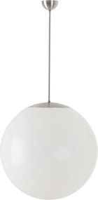 Osmont ISI40024 Isis P5 Pm függesztett műanyag lámpa, szálcsiszolt rozsdamentes acél fehér