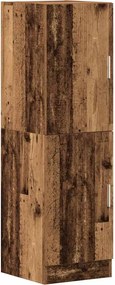 vidaXL antik fa színű szerelt fa konyhaszekrény 38 x 41,5 x 131,5 cm