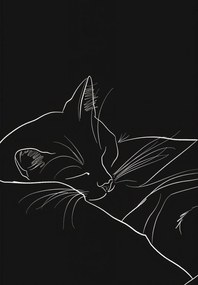 Poszter 68x98cm Éjszakai nyugalom