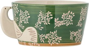 Zöld kőedény leveses tálka 460 ml Hezha – Bloomingville