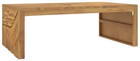 tömör tíkfa dohányzóasztal 110x60x38