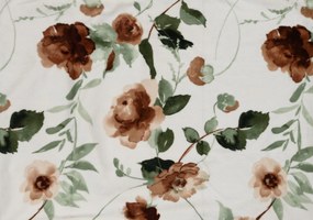 Kétoldalas ágyneműhuzat DUO SENSE ROSALIA mintás + párnahuzat 40x50 cm INGYEN Ágyneműhuzat mérete: 70 x 90 cm | 140 x 200 cm