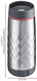 Világosszürke termobögre 400 ml Viva – Westmark