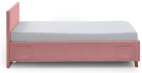 Rózsaszín ágyneműtartós gyerekágy 90x200 cm Cool – Meise Möbel