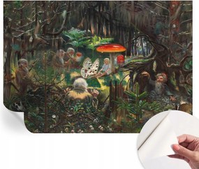 Fotótapéta Fali tapéta Hálószobába és Nappaliba Meseerdő 312x219 cm