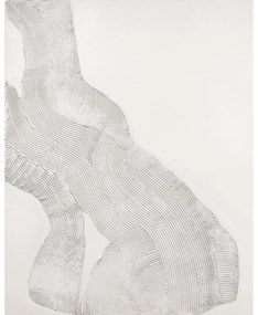 Kézzel festett kép 90x120 cm White Sculpture - Malerifabrikken