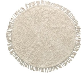 Krémszínű pamut gyerek szőnyeg ø100 cm Orwen – Kave Home