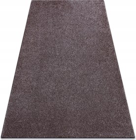 San Miguel Puha Szőnyeg 133x133 cm Egyszínű barna